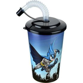 Cosiness TP513A Batman Kapaklı 400 ml Pipetli Bardak
