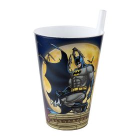 Cosiness TP513A Batman Kapaklı 400 ml Pipetli Bardak