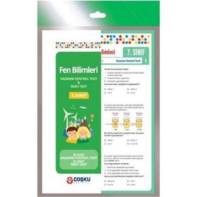 Coşku Yayınları 7. Sınıf Fen Bilimleri Kazanım Kontrol Testi ve Ödev Testii