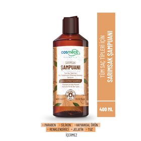 Cosmecit 400 ml Saç Dökülmesine ve Kepeğe Karşı Sarımsak Şampuanı