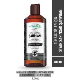 Cosmecit 400 ml Siyah Sarımsak Şampuanı