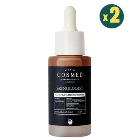 Cosmed Skinologist %0.5 Retinol ve Peptit İçeren 2x30 ml Cilt Yenileyici Serum