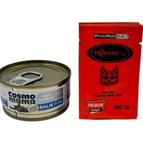 Cosmo Mama Kedi Balık Etli 85 gr Mama + Probiyotik