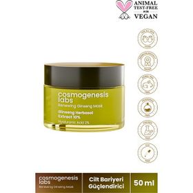 Cosmogenesis Labs 50 ml Yenileyici ve Bariyer Güçlendirici Ginseng Krem Yüz Maskesi