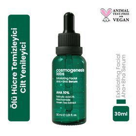 Cosmogenesis Labs AHA+BHA 30 ml Yüz Serumu