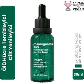 Cosmogenesis Labs AHA+BHA 30 ml Yüz Serumu