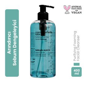 Cosmogenesis Labs Karma ve Yağlı Ciltler İçin Arındırıcı Sebum Dengeleyici 400 ml Yüz Temizleme Jeli