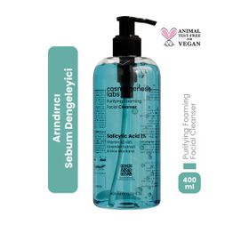 Cosmogenesis Labs Karma ve Yağlı Ciltler İçin Arındırıcı Sebum Dengeleyici 400 ml Yüz Temizleme Jeli