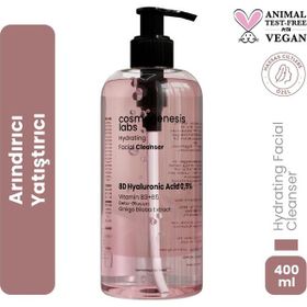 Cosmogenesis Labs Kuru ve Hassas Ciltler İçin 400 ml Yüz Temizleme Jeli