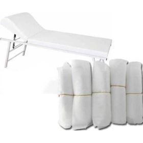 Cosmonis 80x220 100 Adet Tek Kullanımlık Lastikli Sedye Örtüsü