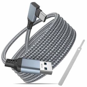Cosmostech 5M – G Meta Quest 2 Sanal Gerçeklik Gözlüğü İçin Link Kablosu 1/2/3/Pro/Pico Uyumlu 3.2 Hızlı Data Kablosu