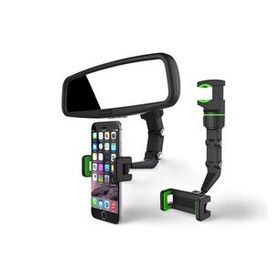 Cosmostech Araç Dikiz Aynası Telefon Tutucu Standı 360° Derece Ayarlanabilir Masaüstü Koltuk Arkası Telefon Tutacağı Car Holder