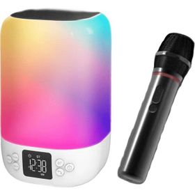 Cosmostech DY20K Karaoke RGB Işıklı Bluetooth Hoparlör