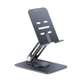 Cosmostech Telefon ve Tablet Tutucu 360° Hareketli Donen Katlanabilir Mobil Masaüstü Stand
