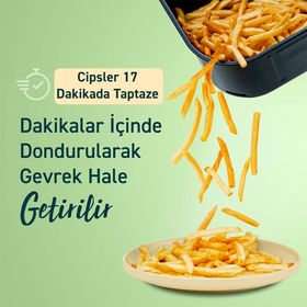 Cosorı CAF-LI401S 3.8 lt Sıcak Hava Fritözü