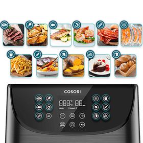 Cosori Premium XXL 5.5 lt Yağsız Siyah Fritöz