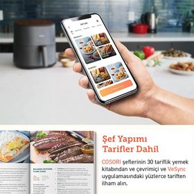 Cosori Pro LE XXL 4.7 lt Yağsız Fritöz Teşhir-Outlet