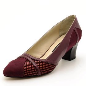 Costo Shoes 1368 Bordo Kadın Topuklu Ayakkabı
