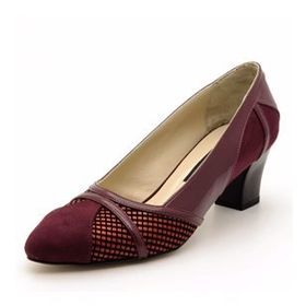 Costo Shoes 1368 Bordo Kadın Topuklu Ayakkabı