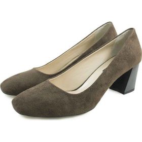 Costo Shoes 1453 Kahverengi Süet Kadın Topuklu Ayakkabı