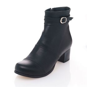 Costo Shoes 17001 Siyah Büyük Numara Kadın Ayakkabı