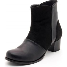 Costo Shoes 17273 Siyah Süet Büyük Numara Kadın Ayakkabı