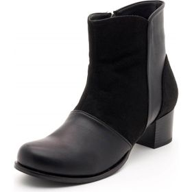 Costo Shoes 17273 Siyah Süet Büyük Numara Kadın Ayakkabı