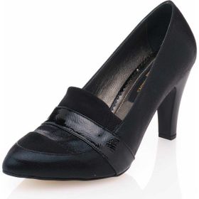 Costo Shoes 190328 Siyah Büyük Numara Kadın Ayakkabı