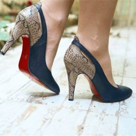Costo Shoes 190329 Siyah Büyük Numara Kadın Ayakkabı
