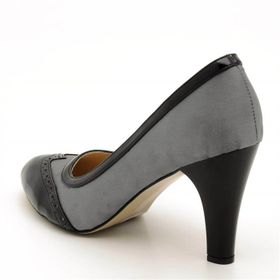 Costo Shoes 1954 Siyah Kadın Topuklu Ayakkabı