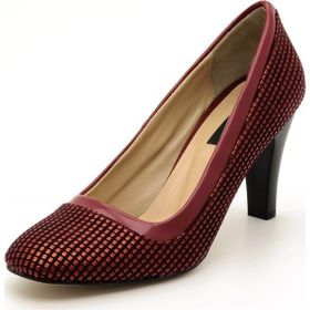 Costo Shoes 1973 Bordo Kadın Topuklu Ayakkabı