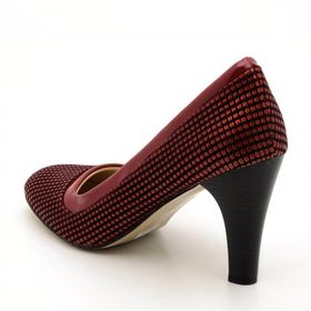Costo Shoes 1973 Bordo Kadın Topuklu Ayakkabı