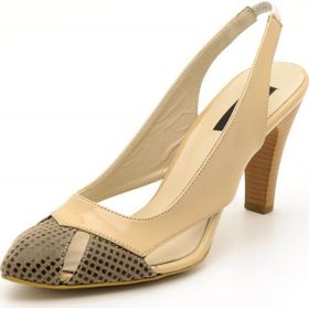 Costo Shoes 2030 Bej Damla Kadın Topuklu Ayakkabı