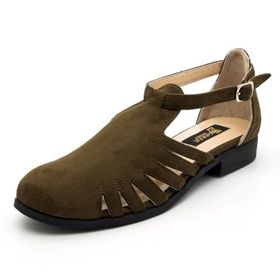 Costo Shoes 220788 Haki Kadın Günlük Ayakkabı