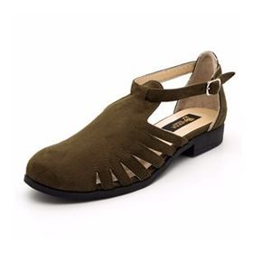 Costo Shoes 220788 Haki Kadın Günlük Ayakkabı