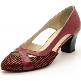 Costo Shoes 5389 Bordo Kadın Topuklu Ayakkabı