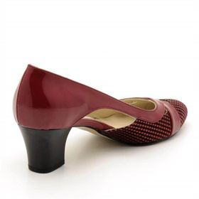 Costo Shoes 5389 Bordo Kadın Topuklu Ayakkabı
