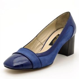 Costo Shoes 5675 Mavi Kadın Topuklu Ayakkabı