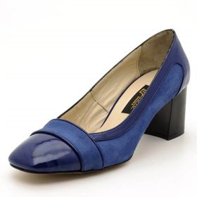 Costo Shoes 5675 Mavi Kadın Topuklu Ayakkabı