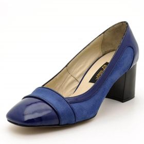 Costo Shoes 5675 Mavi Kadın Topuklu Ayakkabı