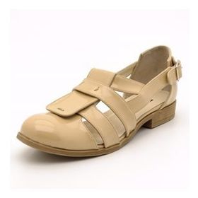 Costo Shoes 6259 Krem Rugan Kadın Günlük Ayakkabı