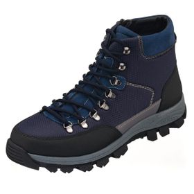 Costo Shoes AG1071 Lacivert Kapsüllü Trekking Taban Deri Erkek Bot