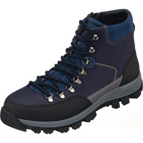 Costo Shoes AG1071 Lacivert Kapsüllü Trekking Taban Deri Erkek Bot