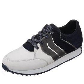 Costo Shoes AG141 Beyaz Lacivert Dana Derisi Rahat Geniş Kalıp Hafif Spor Taban Yeni Sezon