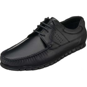 Costo Shoes AG2018 Siyah Rok Deri Erkek Ayakkabı