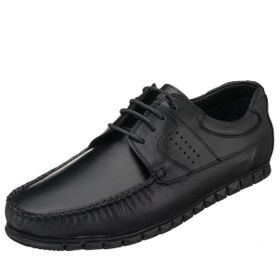 Costo Shoes AG2018 Siyah Rok Deri Erkek Ayakkabı