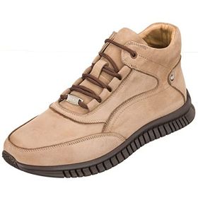 Costo Shoes AG213 Kum Rengi Dana Derisi Rahat Geniş Kalıp Erkek Bot