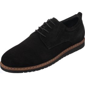 Costo Shoes AG4296-1 Mat Siyah Süet Deri Dayanıklı Termo Taban Erkek Ayakkabı