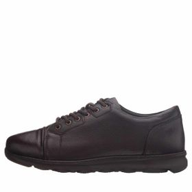 Costo Shoes AG8008 Acı KahveBüyük Numara Dana Derisi Rahat Geniş Kalıp Erkek Spor Ayakkabı