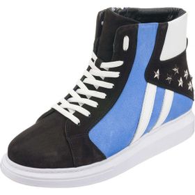 Costo Shoes ALA301 Siyah Mavi Erkek Bot
